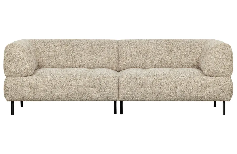 Woood Lloyd 4-zits Bank Grof Geweven Naturel Melange Outlet