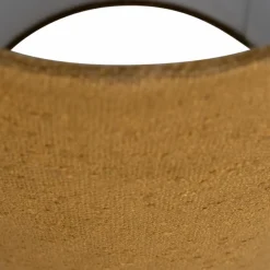 Woood LOFT vloerlamp metaal/boucle tapenade 130xO30CM Hot