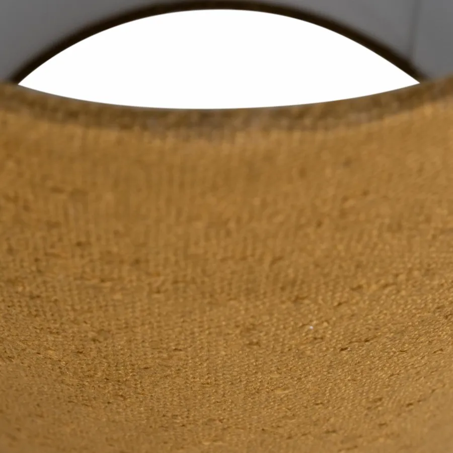 Woood LOFT vloerlamp metaal/boucle tapenade 130xO30CM Hot