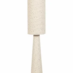 Woood Loft vloerlamp metaal/boucle naturel met stippen 130xo30cm Hot