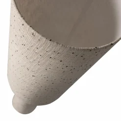 Woood Loft vloerlamp metaal/boucle naturel met stippen 130xo30cm Hot