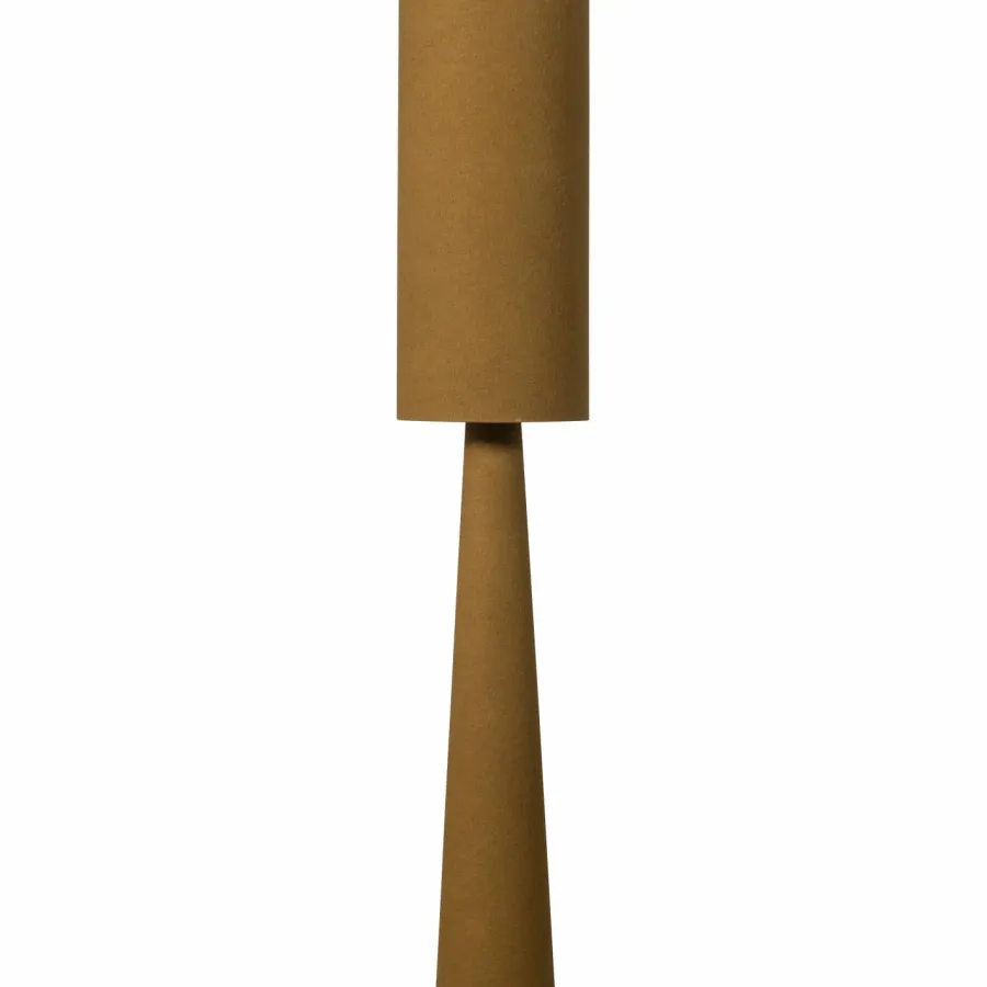 Woood Loft vloerlamp xl metaal/boucle tapenade 187xo35cm Clearance