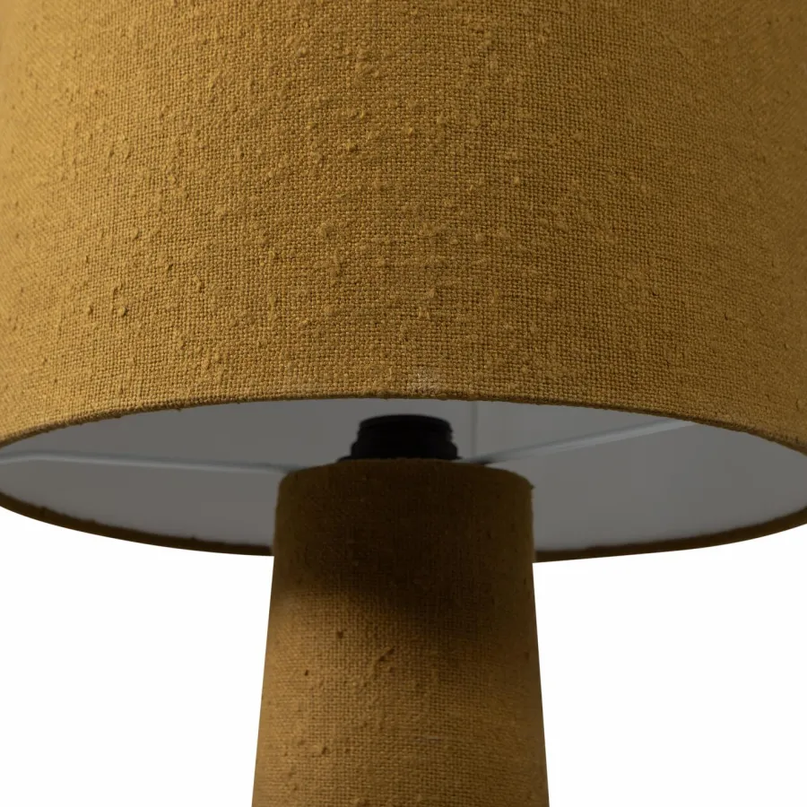 Woood Loft vloerlamp xl metaal/boucle tapenade 187xo35cm Clearance