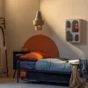 Woood Lucy eenpersoons onderschuifbed metaal zwart 90x200cm Online