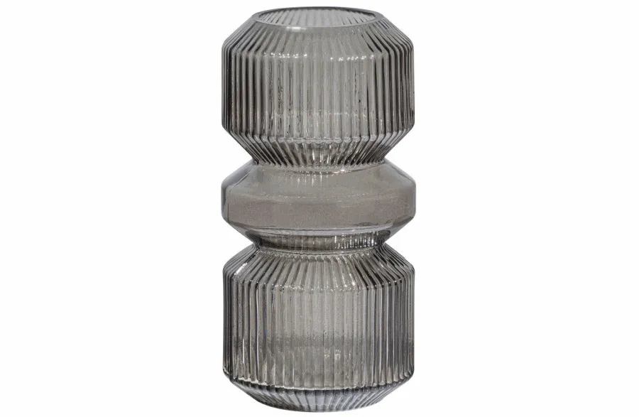 Woood Lyle Vaas Glas Warm Groen 25x?12cm Online