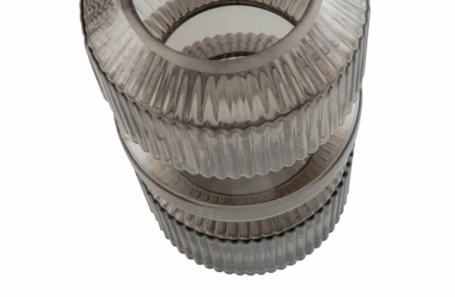 Woood Lyle Vaas Glas Warm Groen 25x?12cm Online