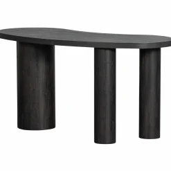 Woood MAAN organisch sidetable/bureau MDF donkerbruin Best