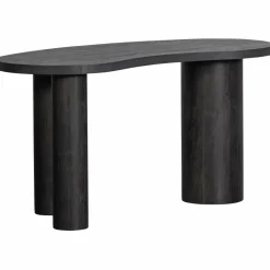Woood MAAN organisch sidetable/bureau MDF donkerbruin Best