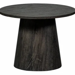 Woood Maan salontafel mdf donkerbruin 40xø80cm Outlet