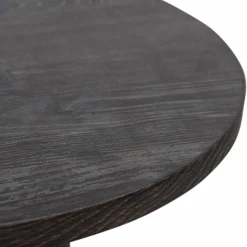 Woood Maan salontafel mdf donkerbruin 40xø80cm Outlet