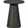 Woood Maan salontafel mdf donkerbruin 50xø40cm
