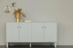 Woood Madu Dressoir Grenen Wolkengrijs [fsc] Online