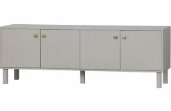 Woood Madu Tv Meubel Grenen Wolkengrijs [fsc] New