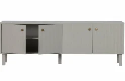 Woood Madu Tv Meubel Grenen Wolkengrijs [fsc] New
