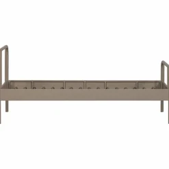 Woood Mata 1-persoons bed metaal zand 90x200cm Online