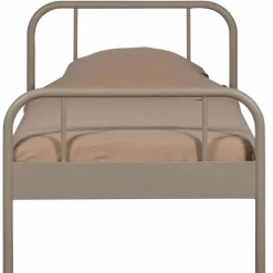 Woood Mata 1-persoons bed metaal zand 90x200cm Online