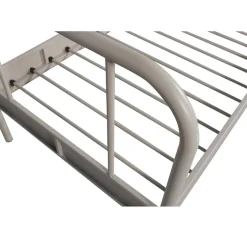 Woood Mata 1-persoons bed metaal zand 90x200cm Online