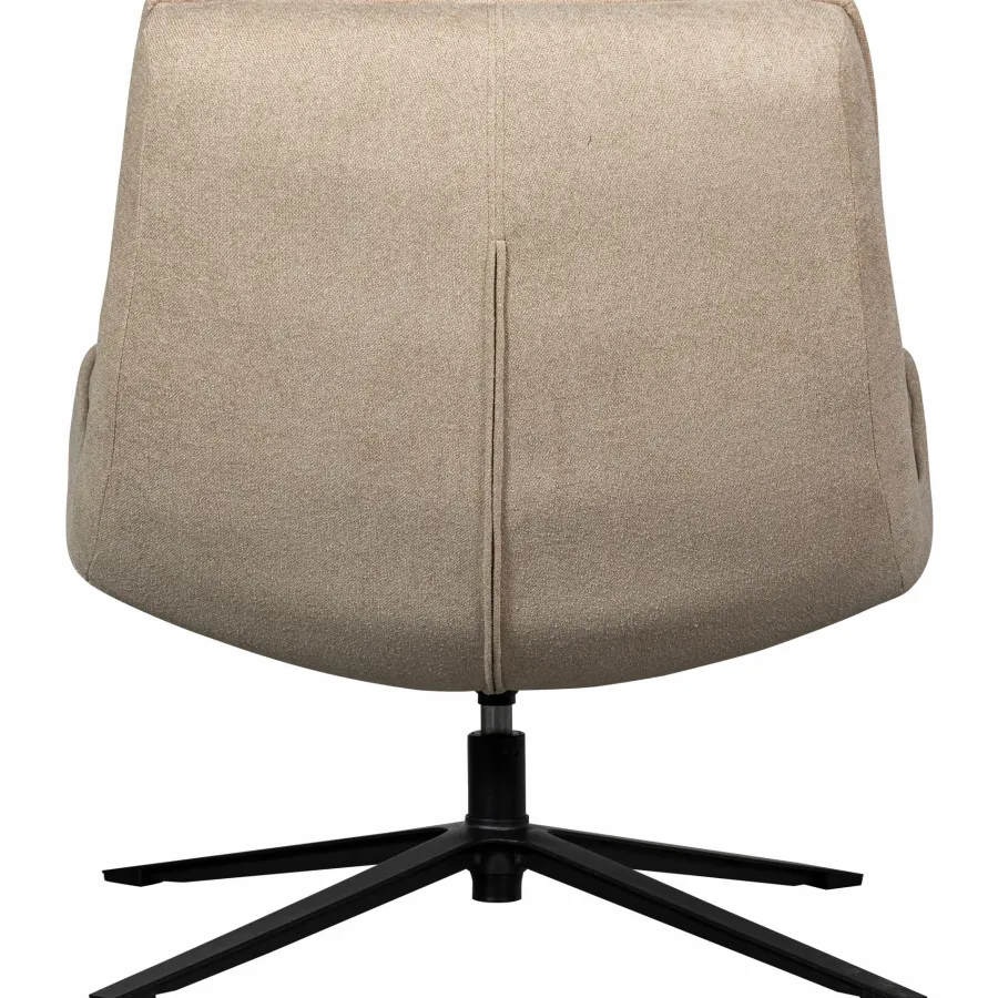 Woood Maudi draaifauteuil naturel Discount