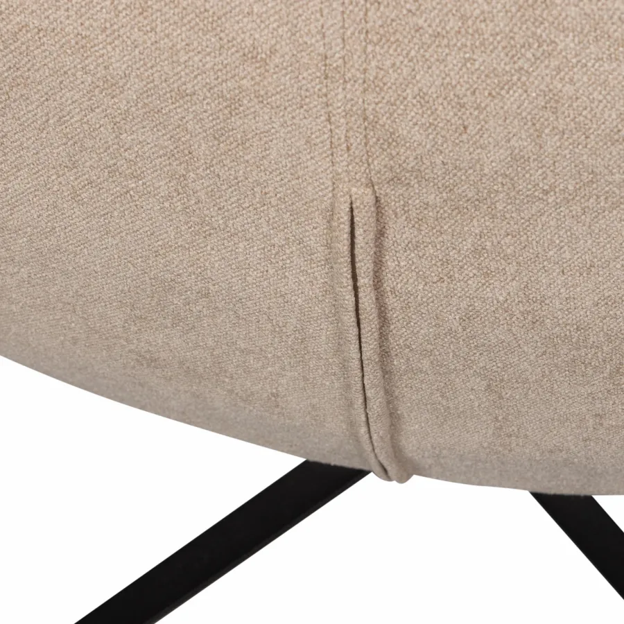 Woood Maudi draaifauteuil naturel Discount