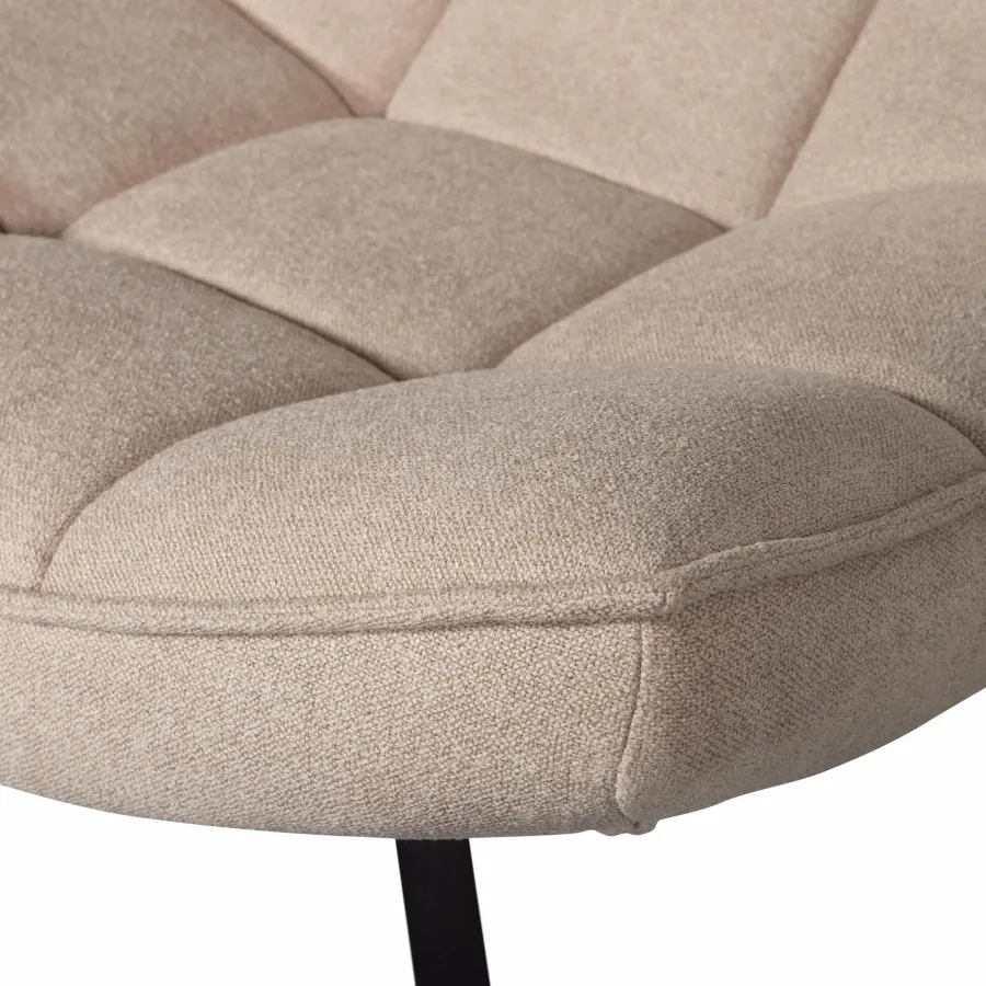 Woood Maudi draaifauteuil naturel Discount