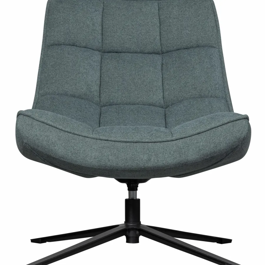 Woood Maudi draaifauteuil blue stone Outlet