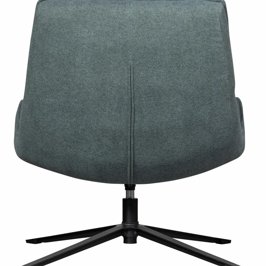 Woood Maudi draaifauteuil blue stone Outlet