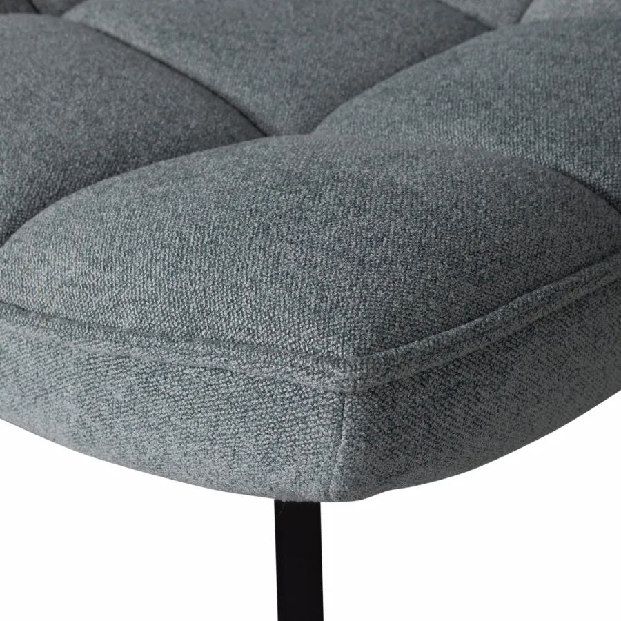 Woood Maudi draaifauteuil blue stone Outlet