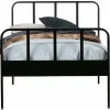 Woood Mees Bed Metaal Zwart 90x200 Cm Clearance