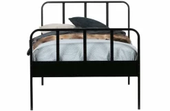Woood Mees Bed Metaal Zwart 90x200 Cm Clearance