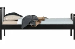 Woood Mees Bed Metaal Zwart 90x200 Cm Clearance