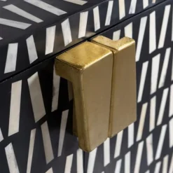 Woood Menne Opbergkast Zwart/wit New