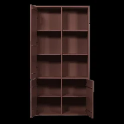 Woood MEREL opbergkast grenen bordeaux [fsc] Best