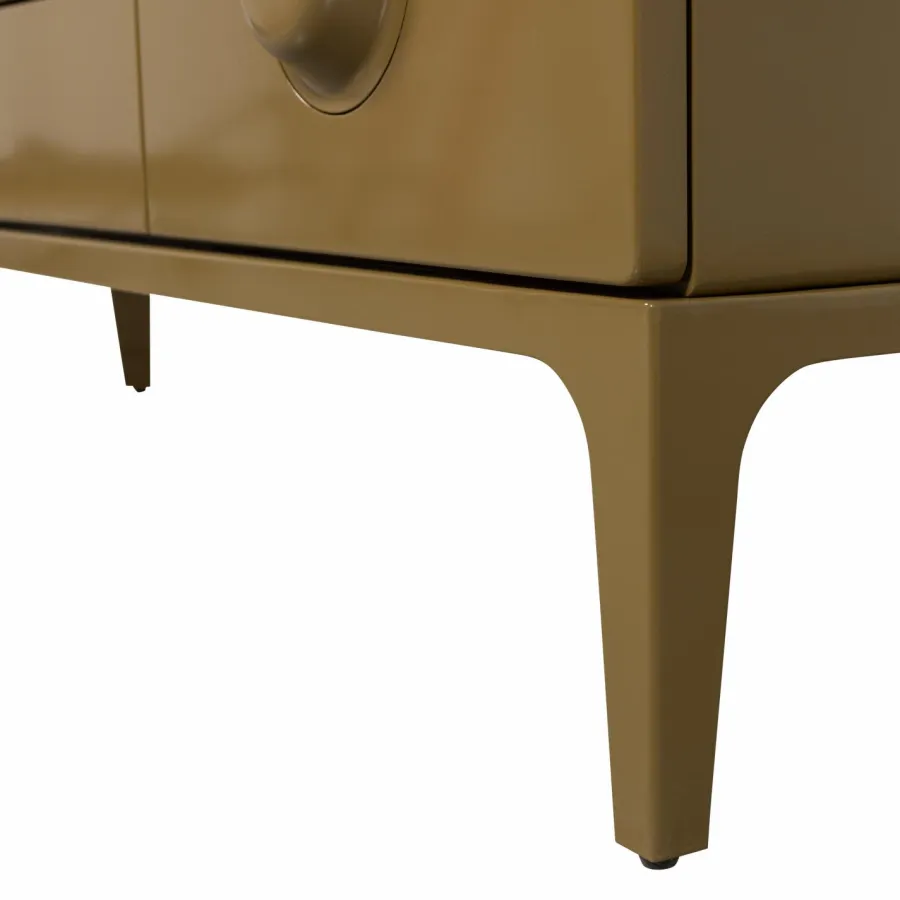 Woood Merge tv meubel hout honinggeel Clearance