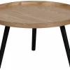 Woood Mesa Bijzettafel L Hout Naturel 34xØ60 Discount