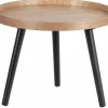 Woood Mesa Bijzettafel M Hout Zwart 45x45 Online