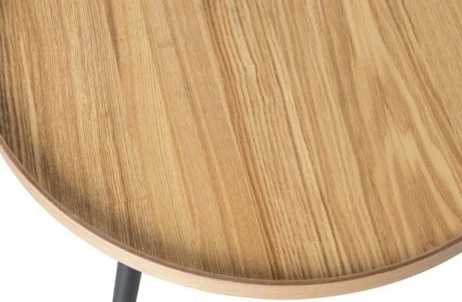 Woood Mesa Bijzettafel M Hout Zwart 45x45 Online