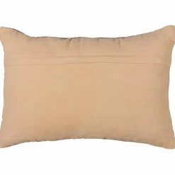 Woood MESI kussen met streep aubergine/beige 40x60CM Clearance