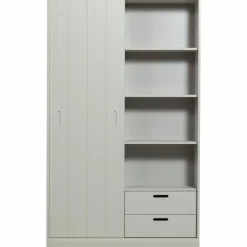 Woood Mila schuifdeurkast grenen dust [fsc] Best