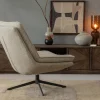 Woood Milaro draaifauteuil naturel melange Hot