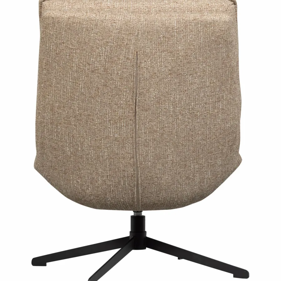Woood Milaro draaifauteuil naturel melange Hot