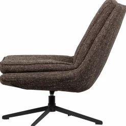 Woood Milaro draaifauteuil bruin melange Clearance