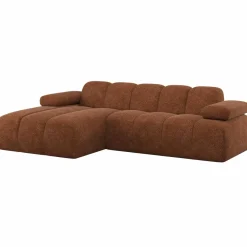 Woood Mojo Chaise Longue Bank Links Wollig Roestbruin Clearance