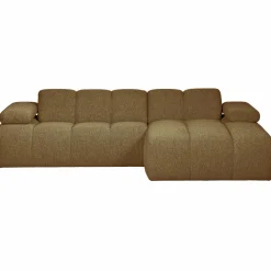 Woood MOJO chaise longue rechts boucle geel bruin melange Online
