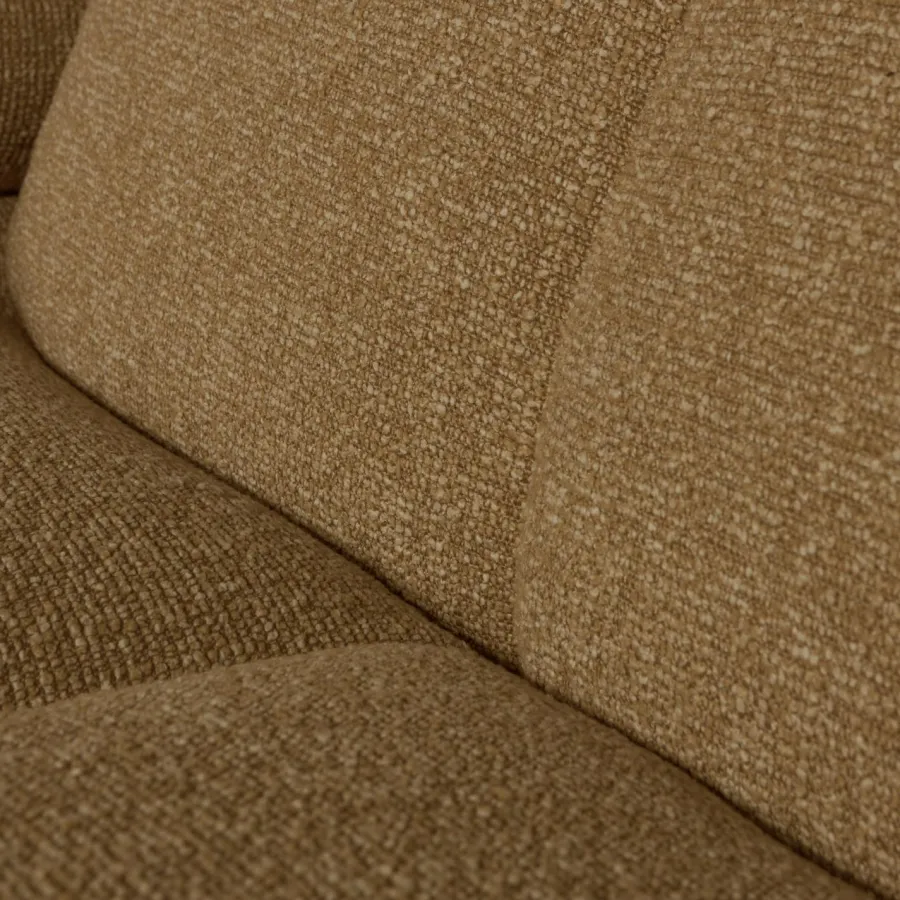 Woood MOJO chaise longue rechts boucle geel bruin melange Online