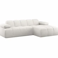 Woood Mojo Chaise Longue Bank Rechts Wollig Ecru New