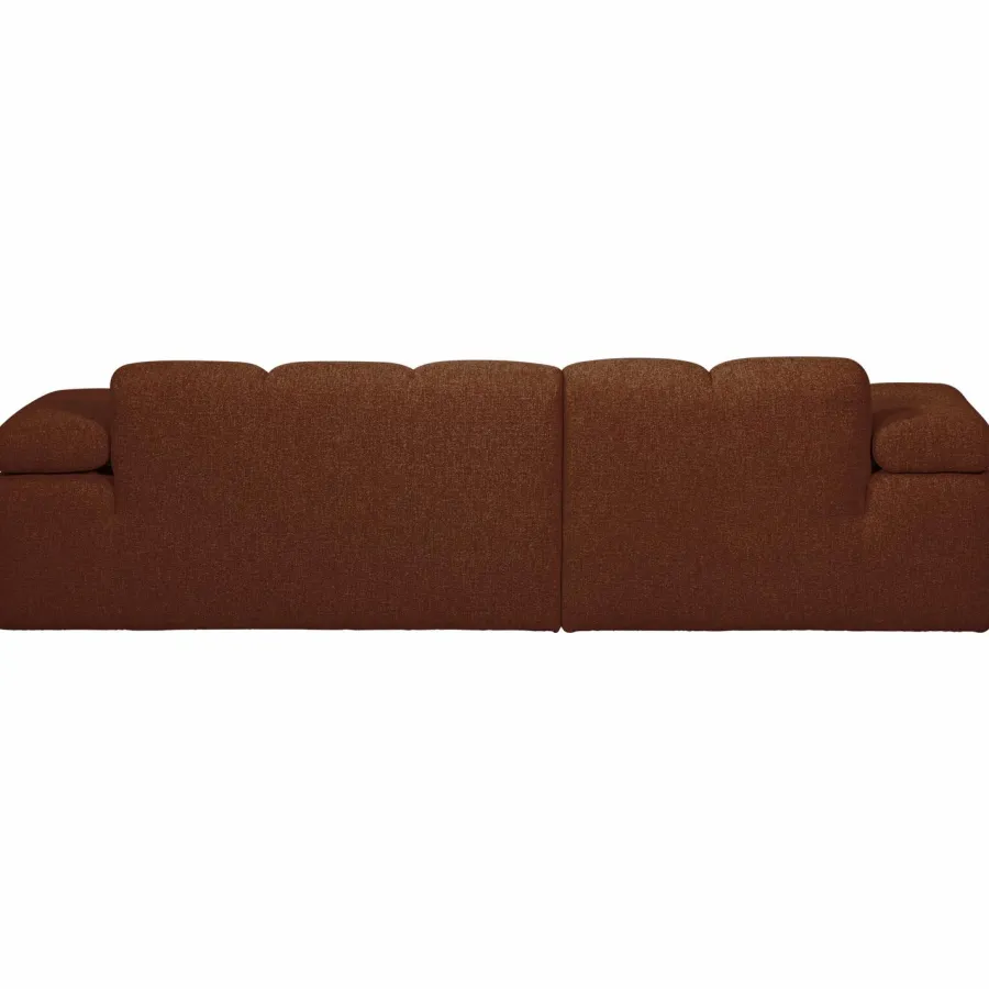 Woood MOJO chaise longue links boucle roestbruin melange Online