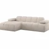 Woood Mojo Chaise Longue Bank Links Ribstof Ecru Best