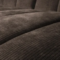 Woood Mojo chaise longue bank rechts ribstof bruin Sale