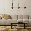 Woood MOJO chaise longue rechts boucle beige melange New