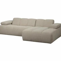 Woood MOJO chaise longue rechts boucle beige melange New